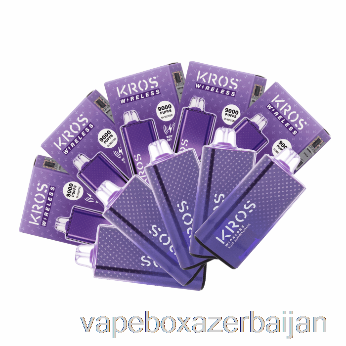 Vape Azerbaijan KROS Wireless 9000 Disposable (10-Pack)